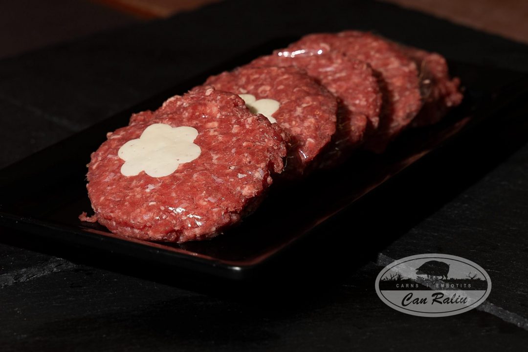 Hamburgueses De Vedella Amb Formatge