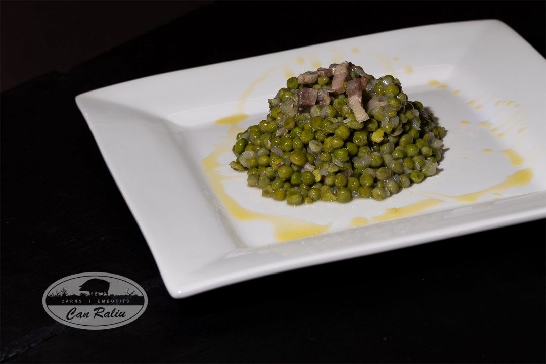 Pèsols Amb Cansalada